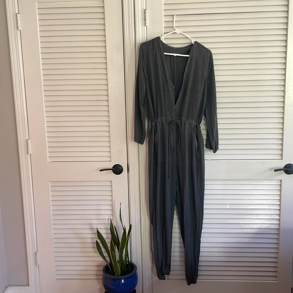 Gray jumpsuit